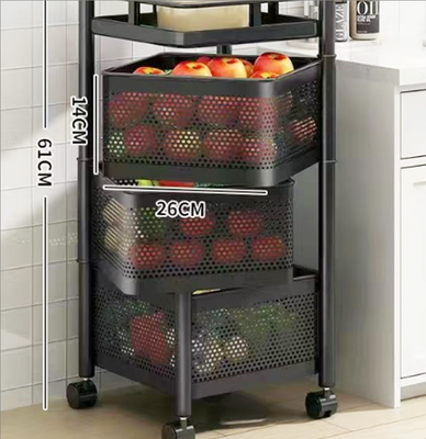 quality  Simple Square Layered Storage Shelf | Single Separate Carton Packing & 2.9kg Load-Bearing Gross Weight factory