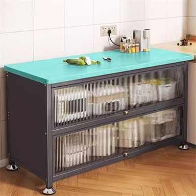 Counter Portable Kitchen Storage Cabinets Sealed On All Six Sides Preventing Dust Insects And Cooking Fumes