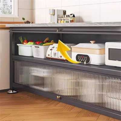 Rust Proof Kitchen Sideboard Cabinet Widened To 45cm And Raised To 80cm