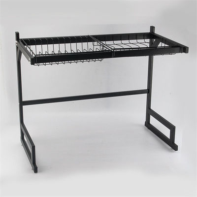 Kitchen Shelf Above Sink Draining Rack  Single Layer Retractable Anti Slip Customizable LOGO