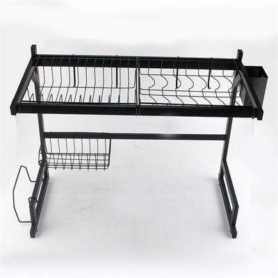 Thickened Carbon Steel Draining Rack  Food Grade PP Plastic Safe And Environmentally Friendly