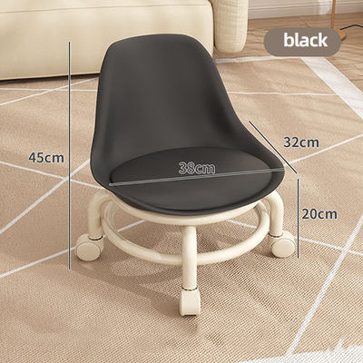 High Profit And High Repurchase Rate Rolling Low Stool  Lumbar Support Silent Rotating Leather Chair