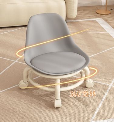 High Profit And High Repurchase Rate Rolling Low Stool  Lumbar Support Silent Rotating Leather Chair