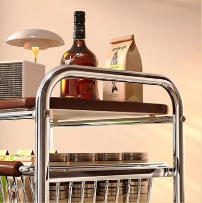 Household multi-layer storage trolley, suitable for various narrow Spaces, compact and flexible, achieving multiple uses in one