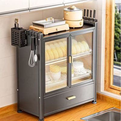 Dustproof & Bug-Resistant Kitchen Cabinet with High-Efficiency Drainage and 50 kg Weight Capacity Dish Drainer Rack