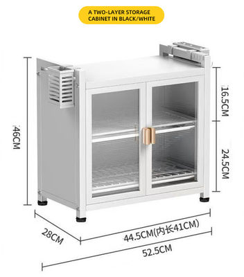 Tenglei 2-Tier Kitchen Storage Rack with 99.8% Quality Rate